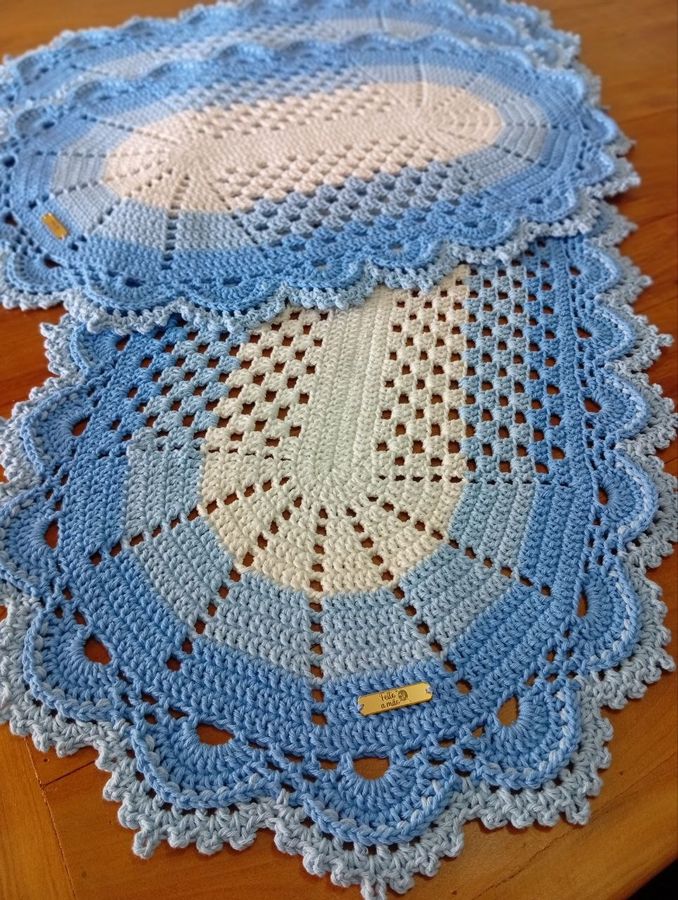 Kit passadeira Serena em crochê